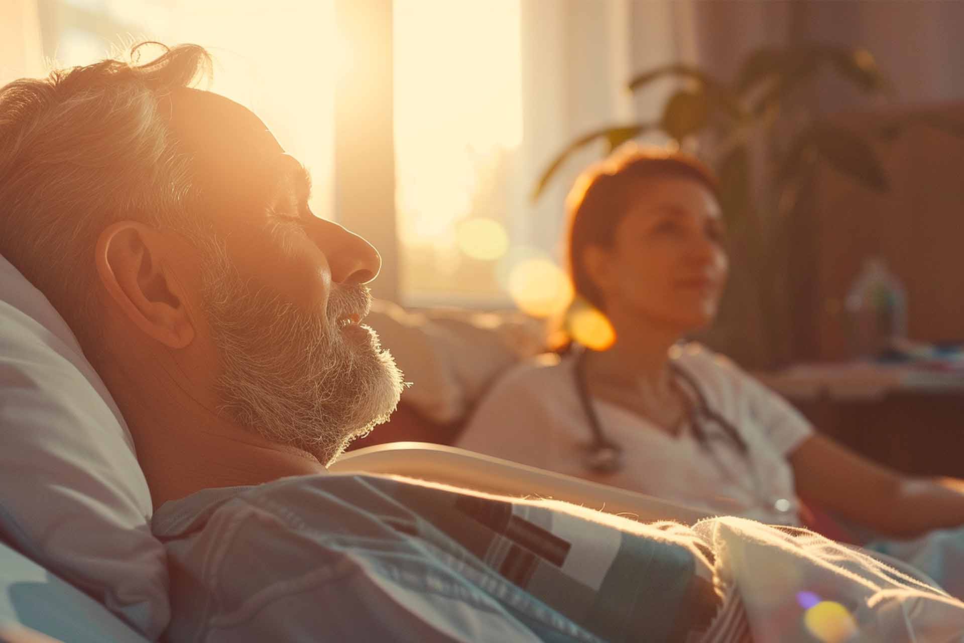 Hospice care at home