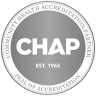 Carolina Caring Foundation | CHAP Seal Grey Web CHAP Seal - Grey Web